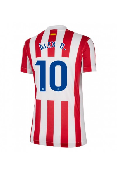 Atletico Madrid Alex Baena #10 Jalkapallovaatteet Naisten Kotipaita 2025-26 Lyhythihainen Atletico Madrid Alex Baena #10 Jalkapallovaatteet Naisten Kotipaita 2025-26 Lyhythihainen
